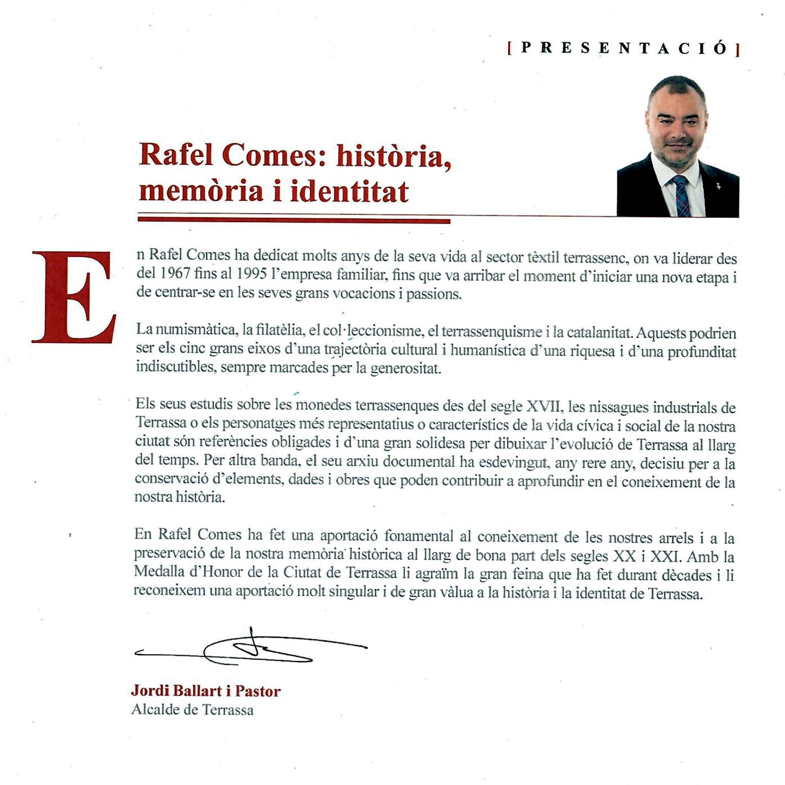 � Jaume Olivet 2026
