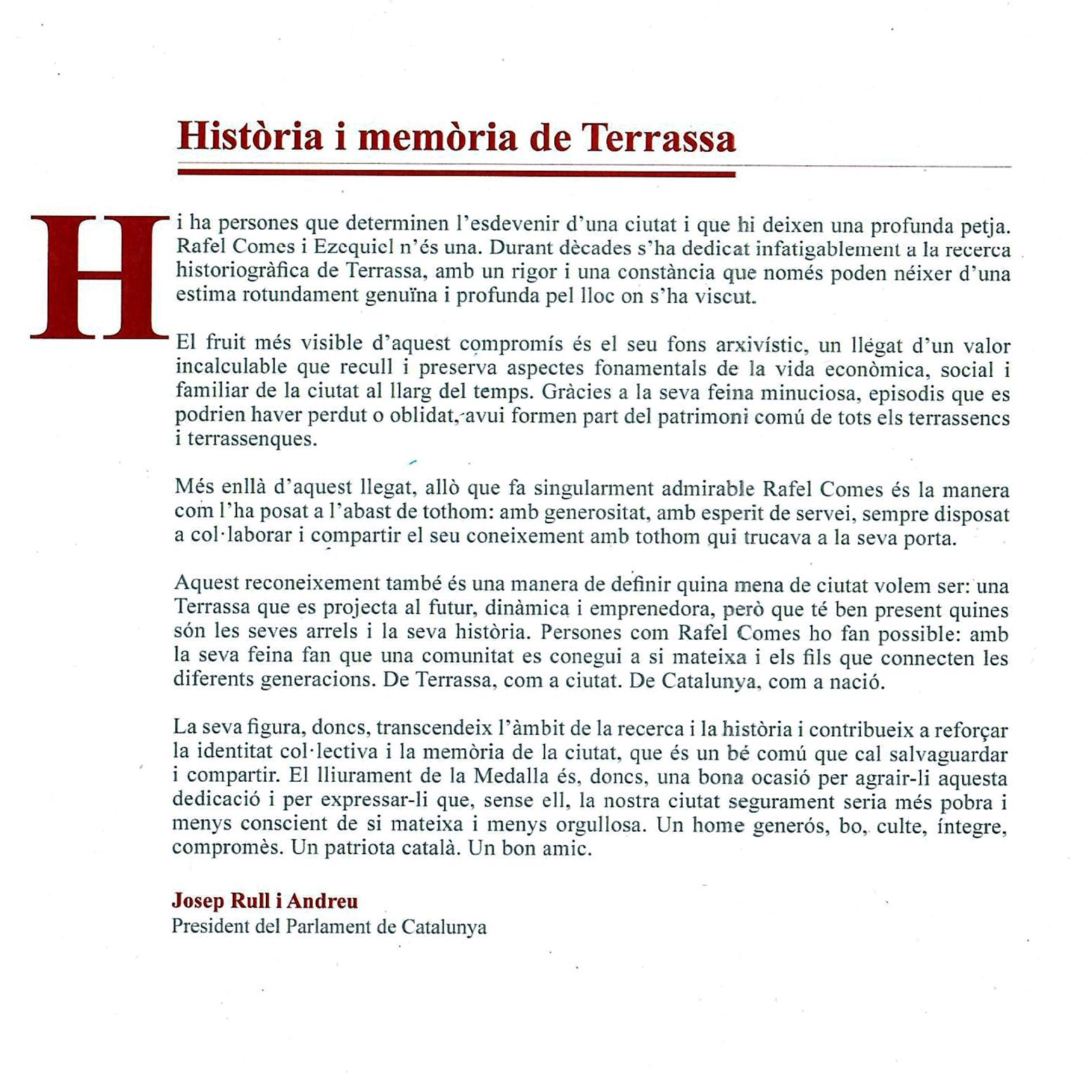 � Jaume Olivet 2026