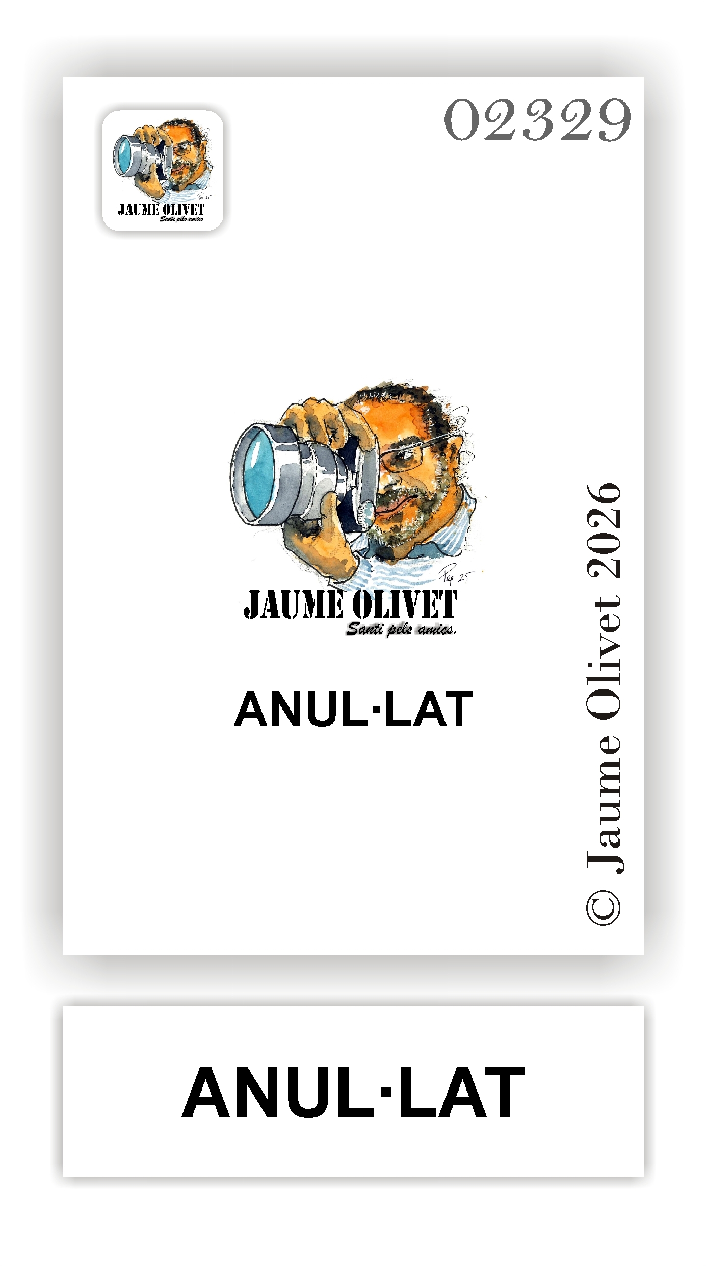 � Jaume Olivet 2019